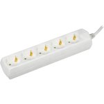 WYP10-10-05-03-Z-G, Удлинитель У05 5 мест 2P+PE/3м 3х1мм2 10А/250В GENERICA