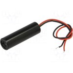 DBI650-1-3-F3400-FA, Module: laser; 1mW; red; dot; 650nm; 2.7?3.3VDC; 10?30mA