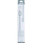 USB кабель REMAX Fast Data Series Cable RC-008i для Apple Lightning 8-pin (серый)