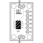 SABMB224, Other Development Tools 2-CH SUPERCAPACITOR PCB W/ ALD910024SALI