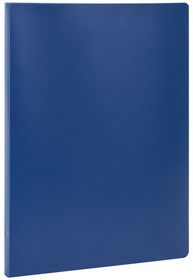 Фото 1/9 Папка с металлическим скоросшивателем STAFF, синяя, до 100 листов, 0,5 мм, 229224