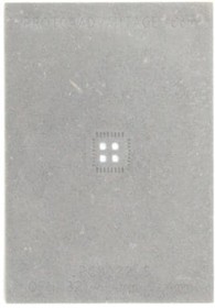 IPC0122-S, Sockets & Adapters QFN-32 Stainless Steel Stencil