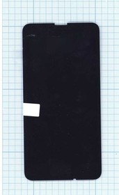 Фото 1/2 Дисплей (экран) в сборе с тачскрином для Nokia Lumia 630 черный