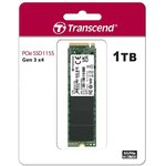 SSD M.2 Transcend 1.0Tb MTE115S  TS1TMTE115S  (PCI-E 3.0 x4, up to 1600/1100Mbs ...