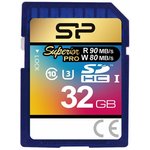 SP032GBSDHCU3V10, Флеш карта SD 32GB Silicon Power Superior Pro SDHC Class 10 ...