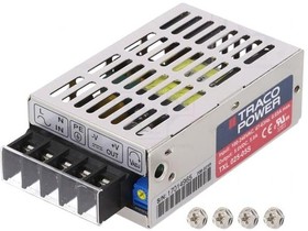 Фото 1/2 TXL 025-05S, Switching Power Supplies Product Type: AC/DC; Package Style: Encased; Output Power (W): 25; Input Voltage: 85-264 VAC; Output 1