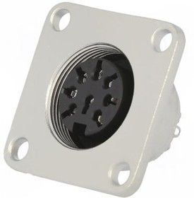 Фото 1/3 C091-31T008-100-2, Circular DIN Connectors FEMALE RECEPTACLE 8 WAY