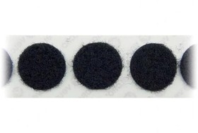 Фото 1/2 COIN-L-19-PS30-BK, Лента: липучка; петля; каучуковый; черный; Упаковка: бобина; 19мм