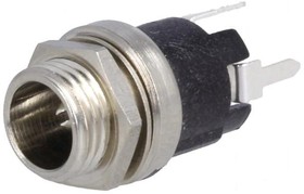 Фото 1/4 PC722A, DC Power Connectors 2.0mm Pin Strght PC Mnt Bushing L .21in