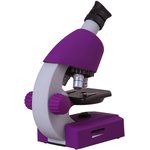 70121, Микроскоп Bresser Junior 40x-640x, фиолетовый