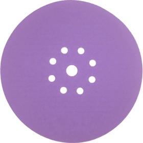 Шлифовальный круг на липучке Giraffe CERAMIC 225 мм, 9 отв., Р120 AF-GCER-120