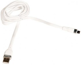 (6931474713285) кабель USB HOCO U72 Forest Silicone для Micro USB, 2.4А, длина 1.2м, белый