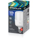 Ergolux LED-HW-50W-E40-6K серия PRO (Эл.лампа светодиодная 50Вт E27/E40 6500К ...