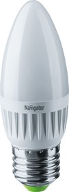 Фото 1/5 Лампа Navigator 94 494 NLL-C37-7-230-4K-E27-FR