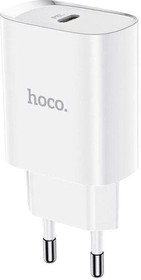 Фото 1/3 Блок питания (сетевой адаптер) HOCO N14 1xUSB-C, 3А, PD20W, белый