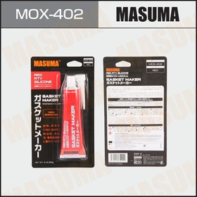 MOX-402, Герметик прокладка (высокотемпературный силиконовый), красный, туба 85 гр.