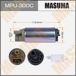 MPU-300C, Насос топливный Mitsubishi Pajero (V63, V73) 00-07 (+сетка MPU0400) ...
