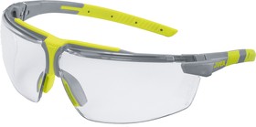 6108-211, i-3 Anti-Mist Safety Glasses, Clear Polycarbonate Lens