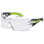 9192225, PHEOS Anti-Mist UV Safety Glasses, Clear PC Lens, Vented