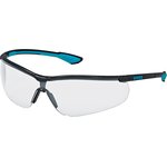 9193-376, Sportstyle Anti-Mist UV Safety Glasses, Clear PC Lens