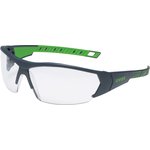 9194-175, i-Works Anti-Mist UV Safety Glasses, Clear PC Lens