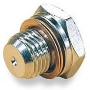 160050048, Nickel Plated Brass Plug Fitting for G1/2in