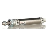 RM/8026/M/80, Pneumatic Roundline Cylinder - 26mm Bore, 80mm Stroke ...