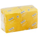Бумажные салфетки Professional 1 слой, 24х24 см, желтые 290888