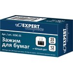 Зажим для бумаг 25 мм 12 x черный уп. 12шт. 585719