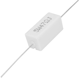 RX27-1 47 Ом 5W 5% / SQP5, Мощный постоянный резистор , керамо-цементный корпус – купить оптом и в розницу