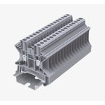 TU2.5-2-GY, Клемма проходная, винтовая, серая 2, 5 мм2