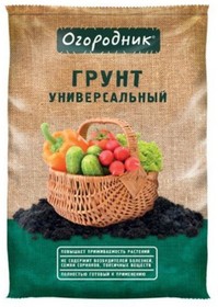 Грунт Огородник универсальный 40л 586740 | купить в розницу и оптом