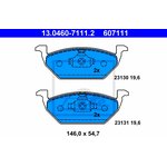 13.0460-7111.2, 13.0460-7111.2_=224740 !колодки дисковые п.\ Audi A3 ...