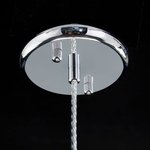 Подвесной хрустальный светильник Синди Хром CL330111