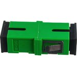 Optical Adapter SC/APC without flanges, SM, Simplex LAN-SC/NF-AM-APC