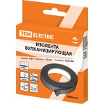SQ0526-0603, Изолента вулканизирующая 5 метров, 15 мм (до 10 кВ) TDM Electric
