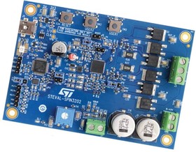 Фото 1/2 STEVAL-SPIN3201, 3-фазный brushless DC мотор драйвер на базе контроллера STSPIN32F0 и транзисторов STD140N6F7