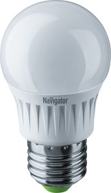 Фото 1/4 Лампа Navigator 61 245 NLL-G45-7-230-6.5K-E27