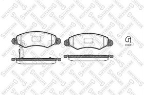 713 021-SX, 713 021-SX_=702 21 !колодки дисковые п.\ Suzuki Wagon/Ignis 1.3/1.5/1.3SDi,Subaru Justy 1.3/1.5 03