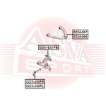 0224-068, Рычаг, NISSAN G SEDAN 2007- V36