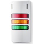 HD90-Q31, Tower Lights HD compact Signal towers 24 V AC/DC red/amber/green, grey