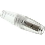 FX0280, Fuse Holder In-Line PC1 6.3x25mm Clear
