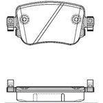 P14493.08, Колодки дисковые