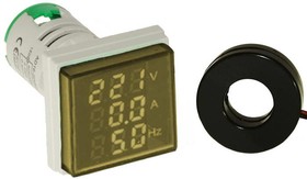DMS-302, Цифровой LED вольтметр, ампермерметр, частотомер переменного тока