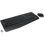 920-008534 Logitech Клавиатура + мышь MK345 {беспроводной комплект, черный, USB 2.0}