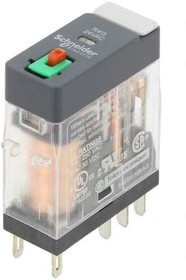 Фото 1/2 RXG21B7, Industrial Relays RELAY 2CO 5A@250VAC 24VAC COIL LTB