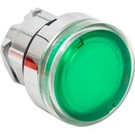 XB4BW-G, Механизм кнопки исполнительный XB4 зеленый плоский возвратный без фиксации с подсветкой PROxima