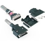 10114-3000PC, D-Sub Micro-D Connectors MINI D RIB MDR CONN .05" 14CNTCT 30GLD