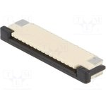 PCA-2K-16-HU-3, Разъем: FFC (FPC), горизонтальный, PIN: 16, SMT, 0,5А, 30мОм, 1мм