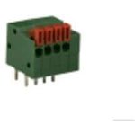 1-2834016-4, Conn Modular Terminal Block RCP 4 POS 2.54mm Solder ST Thru-Hole ...